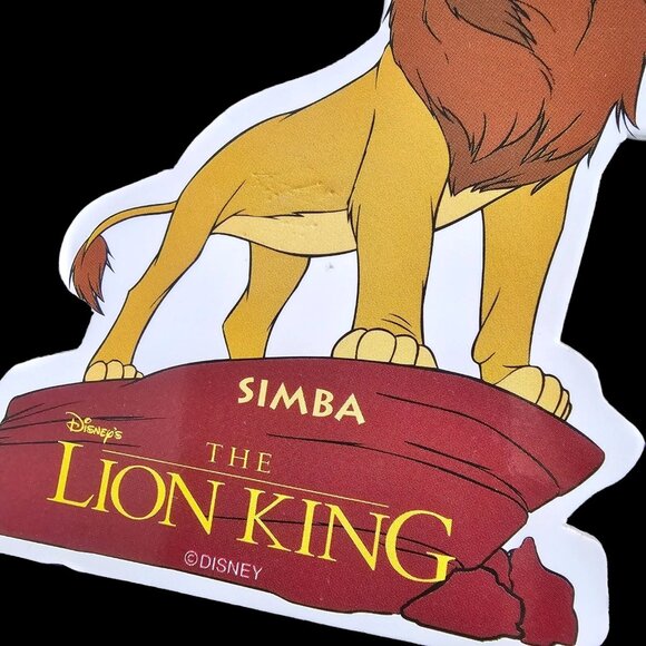 Walt Disney The Lion King Promo Badge Simba Mufasa Zazu BUNDLE Of 2 Pins - Picture 4 of 13